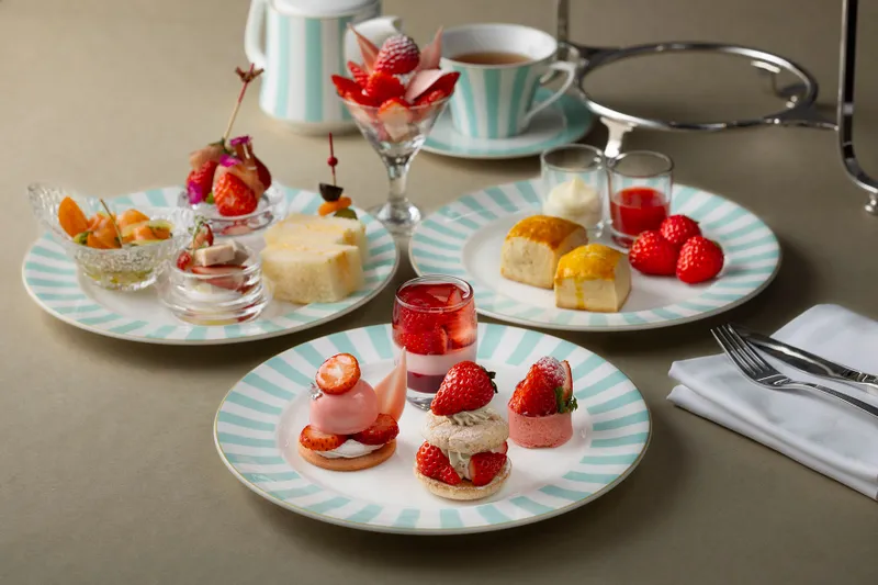 ～幸運のストロベリースイーツ～いちごアフタヌーンティー【東京ステーションホテル】