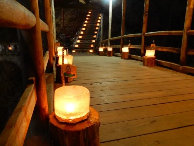 第28回　鹿教湯温泉　氷灯ろう夢祈願_1