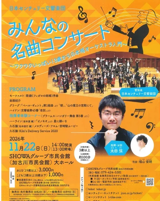 日本センチュリー交響楽団　みんなの名曲コンサート_1