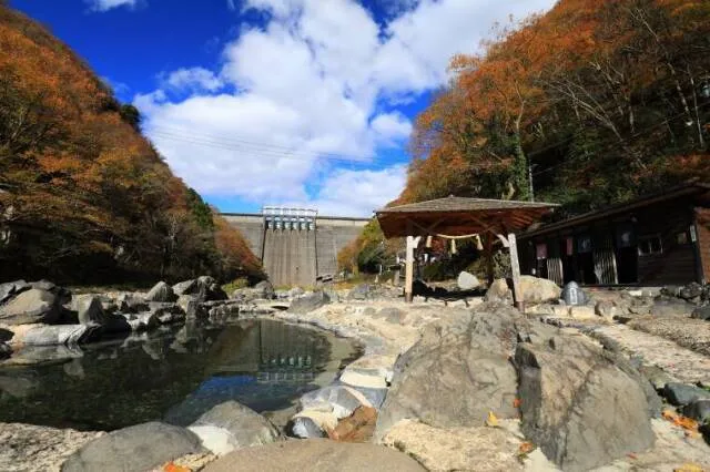 【紅葉・見ごろ】湯原温泉_1