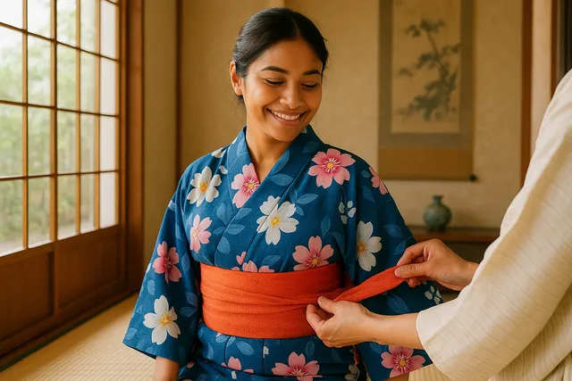外国人向け 浴衣体験プログラム Yukata Experience Program_1