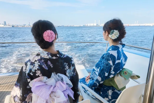浴衣deクルーズ　赤レンガcafeクルーズ_1