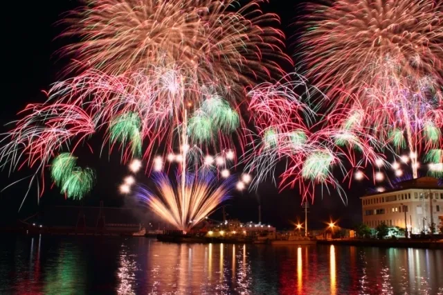 第77回清水みなと祭り　海上花火大会_1