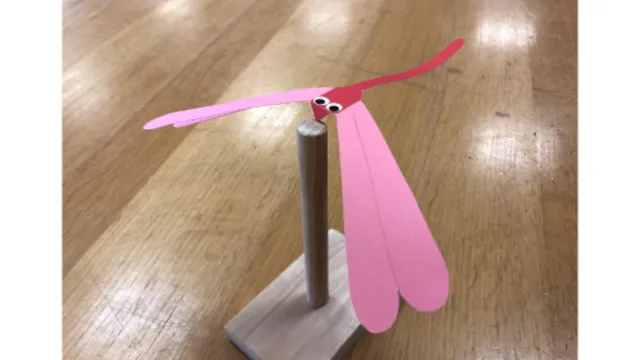 わくわく科学工作「ゆらゆらバランストンボ」_1