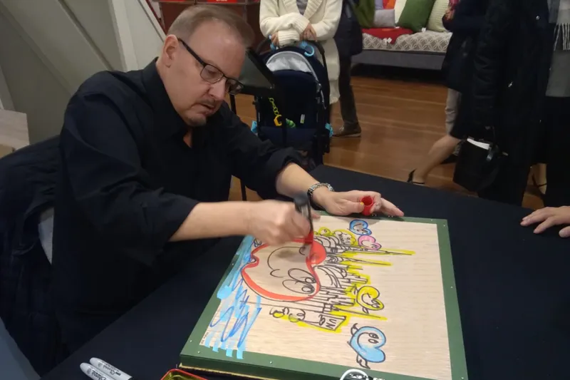 チャールズ・ファジーノ来日３Dアート展