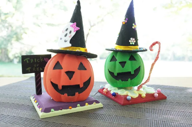 ハロウィン限定　木工クラフトメニュー「3Dハロウィンデコ」_1