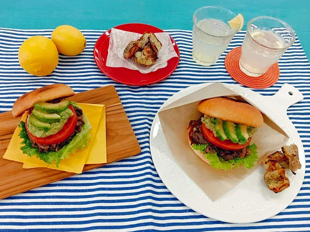 親子で絶品バーガーを作ろう！_1