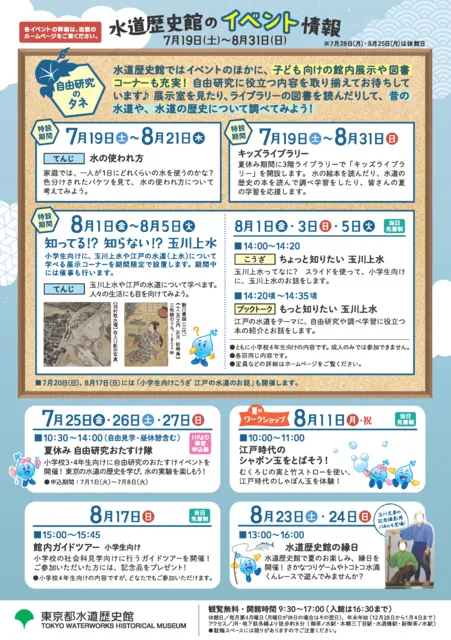 夏、水道歴史館へGO_1
