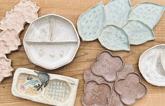 陶芸シーズナルテーマ「MY 仕切り皿を作ろう」_1