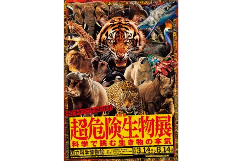 特別展「超危険生物展 科学で挑む生き物の本気」