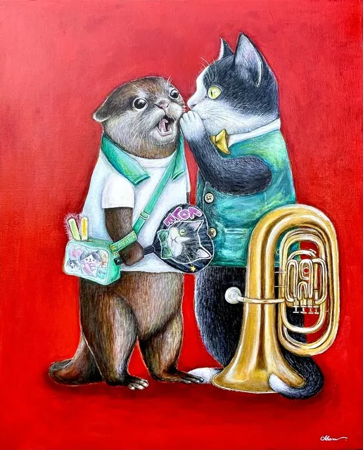 chiharu個展「勘違いした日」_1