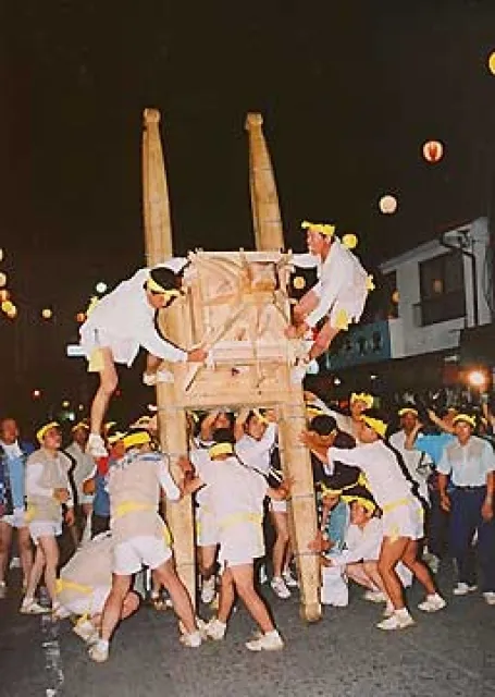 水無神社例大祭　みこしまくり・花火大会_1