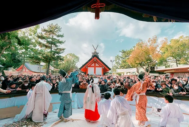 住吉大社 踏歌神事_1