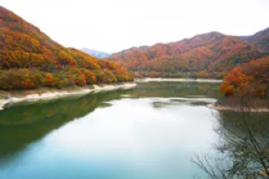 【紅葉・見ごろ】五十里湖_1