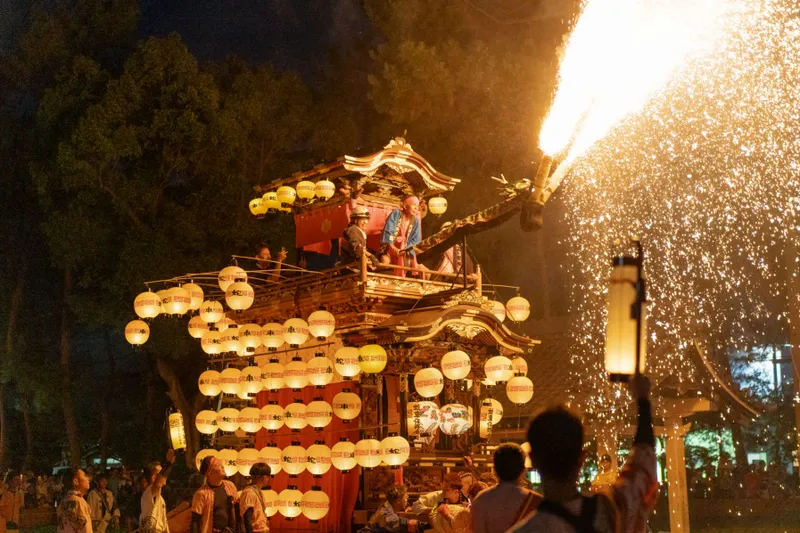 大足区祭礼　大足蛇車まつり（前夜祭）