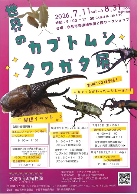 世界のカブトムシ・クワガタ展2026_1