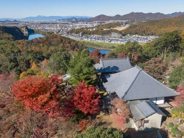 【紅葉・見ごろ】犬山寂光院_1
