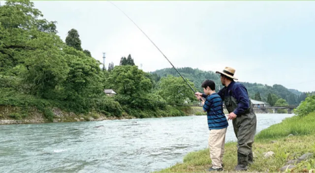 肘折温泉 渓流釣り月間_1