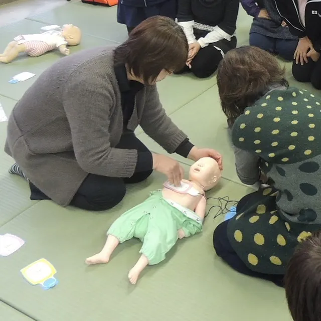 乳幼児の一次救命処置講習3（心肺蘇生法、AED、気道異物除去、他）_1