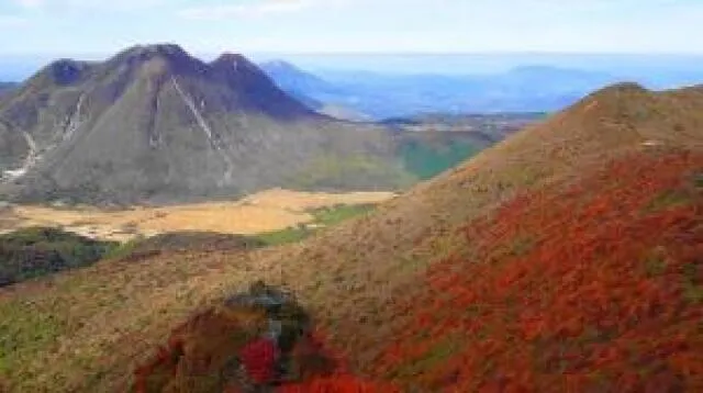 【紅葉・見ごろ】くじゅう連山_1