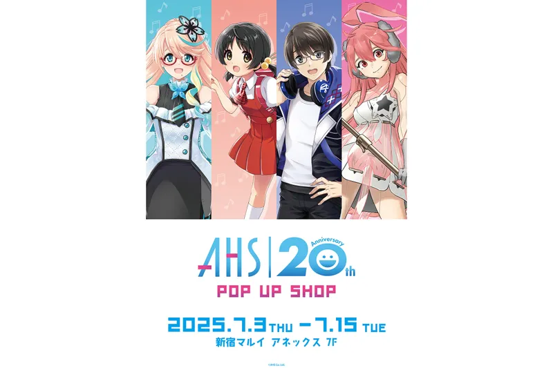「AHSキャラクターズ」POP UP SHOP