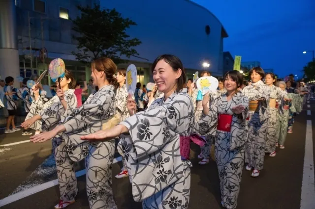 ぎおん柏崎まつり　民謡街頭流し_1