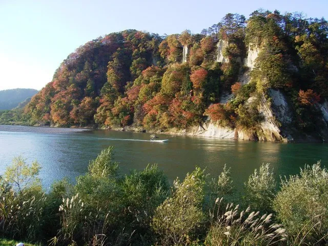 【紅葉・見ごろ】本合海_1