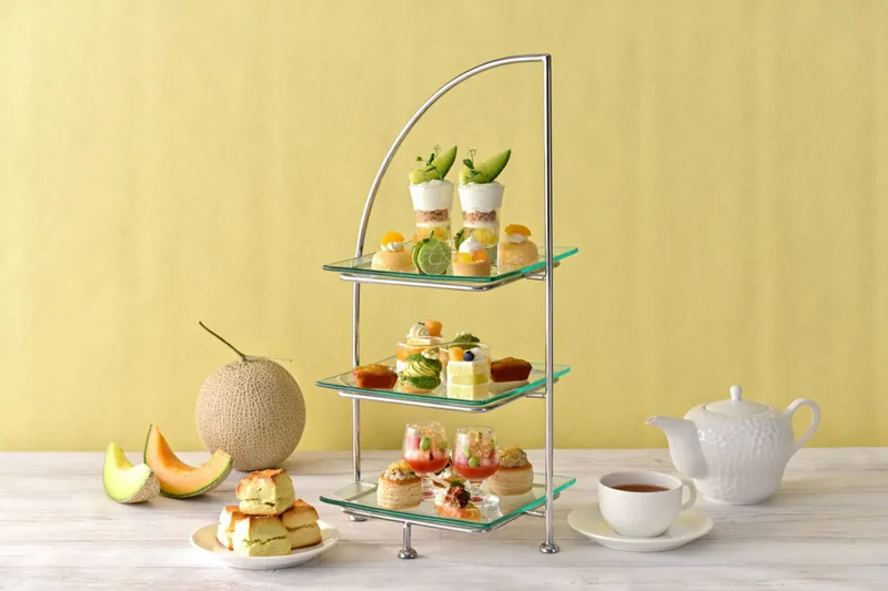 メロンのアフタヌーンティー【ヨコハマ グランド インターコンチネンタル ホテル】