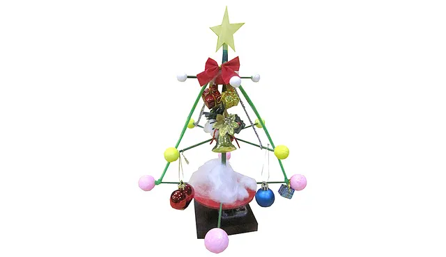 小学生工作教室「オルゴールのクリスマスツリー」_1