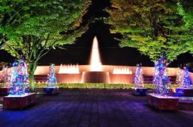 鯖江市制70周年記念 西山公園イルミネーション「ファミリンにしやま」_1
