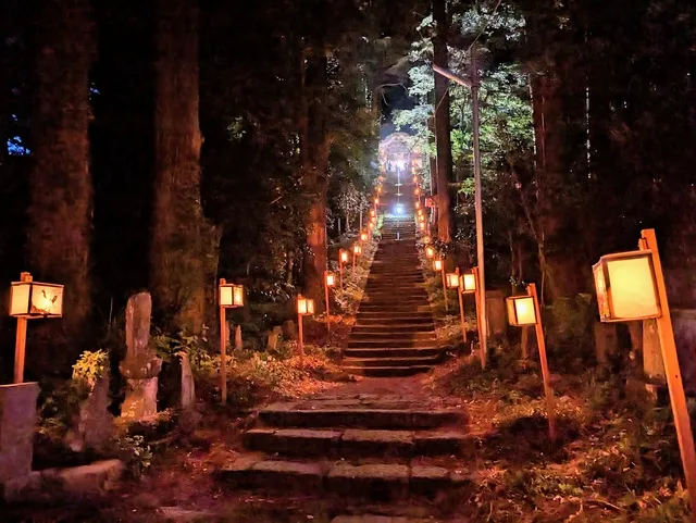 岩崎観世音堂　百八灯祭_1