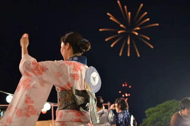 松島流灯会　海の盆_1