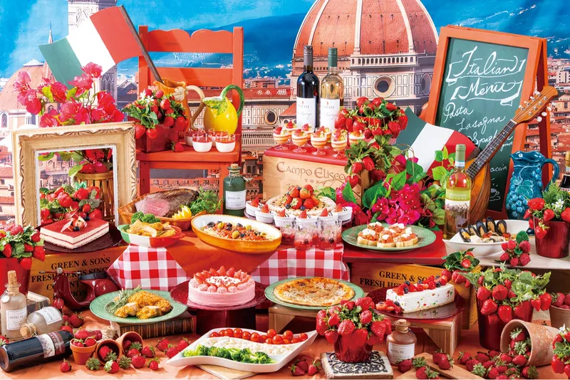 心躍るイタリアの美食×ストロベリースイーツ【京王プラザホテル八王子】