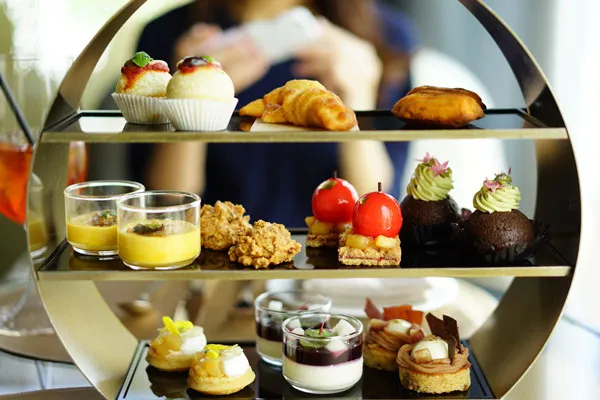 秋スイーツアフタヌーンティー