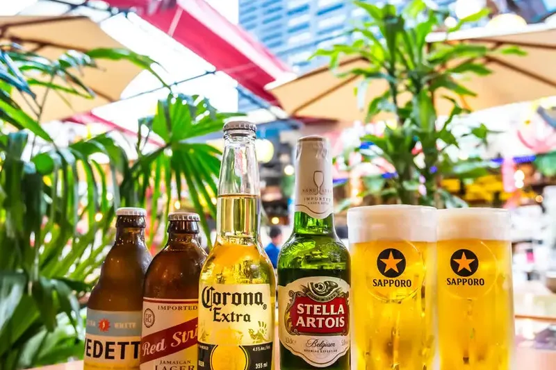 コロナビール パラソル ちっさく