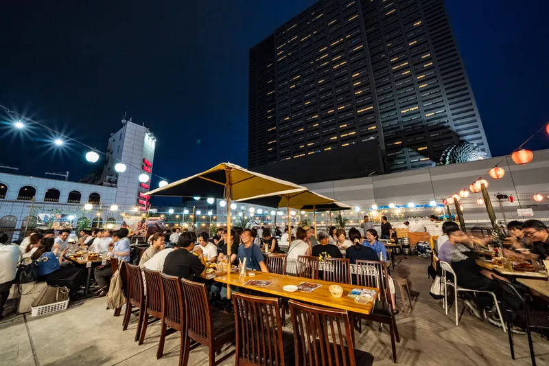 新宿ビアガーデン 天空ヒルズ_1