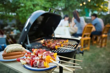 BBQが楽しめるビアガーデン