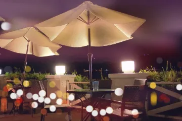 おしゃれなビアテラス