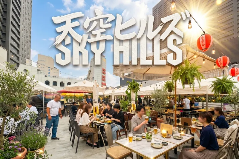 手ぶらBBQ食べ放題 新宿ビアガーデン 天空ヒルズ