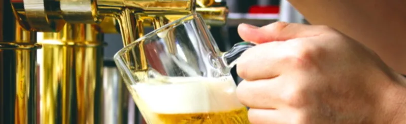 涼しく飲むならビアホール