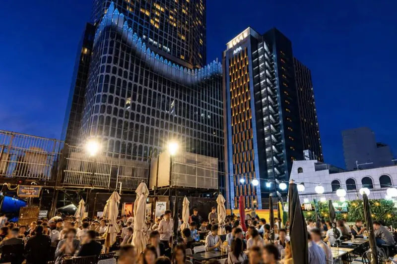 手ぶらBBQ食べ放題 新宿ビアガーデン 天空ヒルズ_2