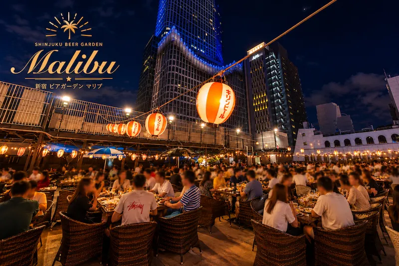 シュラスコBBQ食べ放題 マリブ MALIBU 新宿最大級のビアガーデン_1