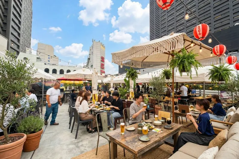肉＆海鮮食べ放題 新宿BBQビアガーデン 天空ルーフトップ_1