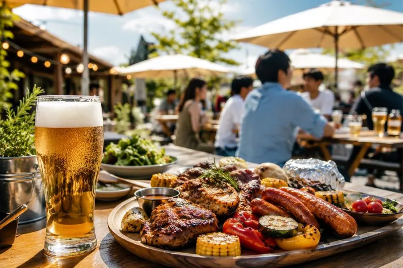 BBQ食べ放題＆ビアガーデン ブリーズガーデン 新宿店_3