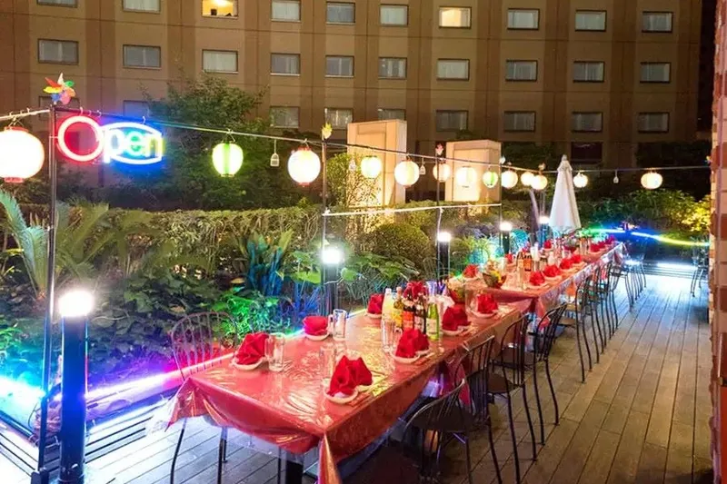 飯田橋ビアガーデン SHINSOUEN TERRACE_4