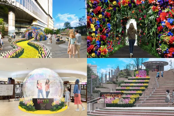 花々が彩る春の祝祭を楽しもう！東京ミッドタウン日比谷「HIBIYA BLOSSOM 2026」