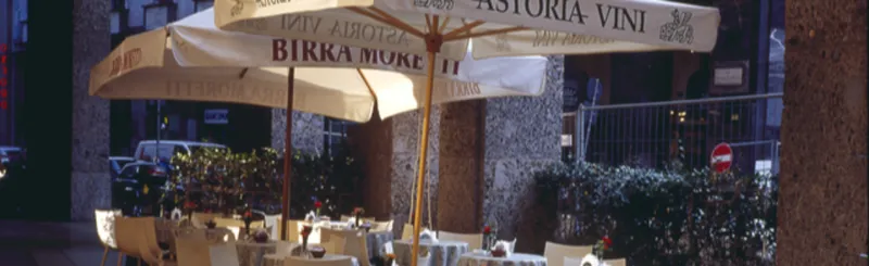 おしゃれな雰囲気のビアガーデン