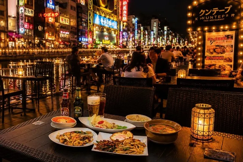 タイ料理とタイスキの店 クンテープ 道頓堀本店