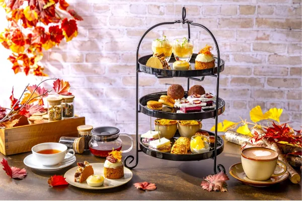 秋スイーツアフタヌーンティー