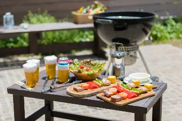 屋上で楽しめるバーベキュー